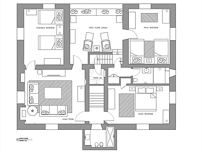 Floor plan of First Floor